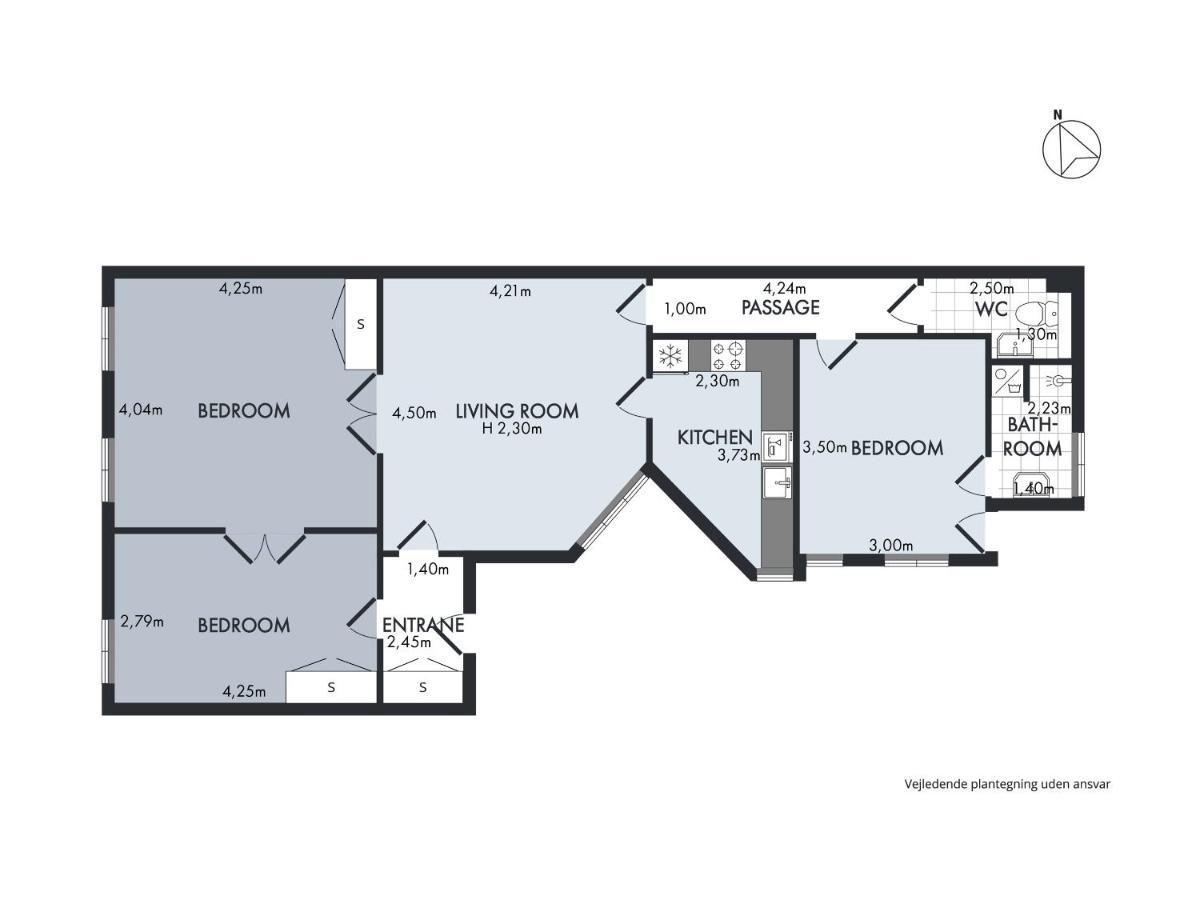 Sanders Stage - Endearing Three-Bedroom Apartment Near Nyhavn Копенгаген Екстер'єр фото